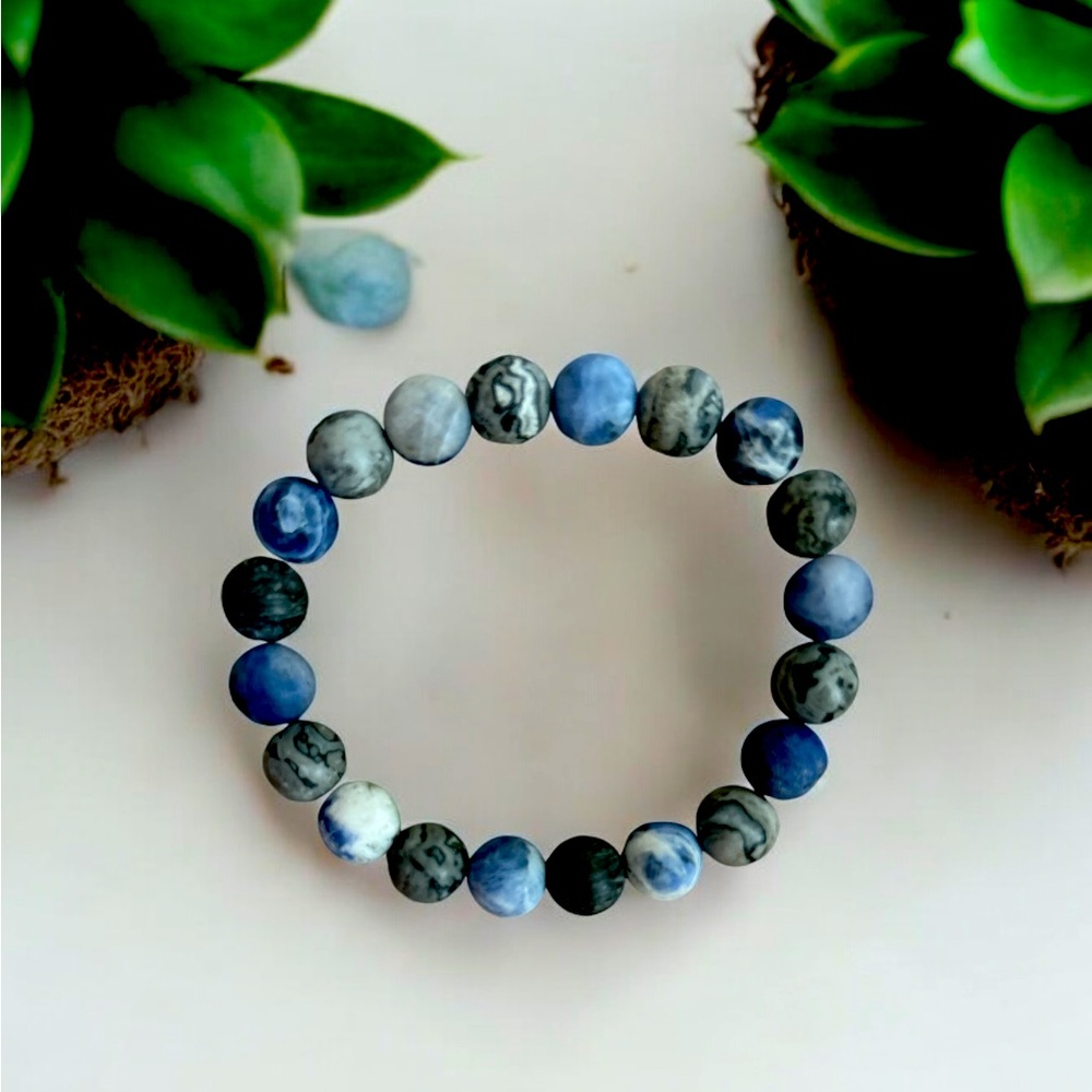 Men’s crystal bracelet